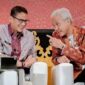 Menparekraf Sandiaga Uno bersama Gubernur Jawa Tengah Ganjar Pranowo. (Instagram.com/@pemudaindonesiahebat)
