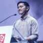 Putra bungsu Presiden Joko Widodo (Jokowi) Kaesang Pangarep resmi ditunjuk sebagai Ketua Umum Partai Solidaritas Indonesia (PSI). (Facbook.com/@Partai Solidaritas Indonesia )
