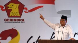 Ketua Umum Partai Gerindra yang juga calon presiden Prabowo Subianto mengimbau untuk menjalankan demokrasi sebaik-baiknya. Dok. Tim Media Prabowo