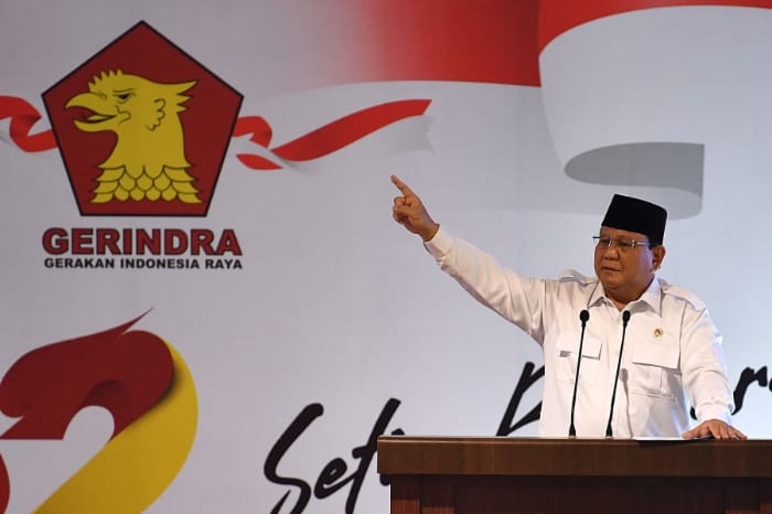 Ketua Umum Partai Gerindra yang juga calon presiden Prabowo Subianto mengimbau untuk menjalankan demokrasi sebaik-baiknya. Dok. Tim Media Prabowo