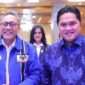 Ketua Umum DPP PAN Zulkifli Hasan bersama Menteri BUMN, Erick Thohir. (Facbook.com/@Zulkifli Hasan)