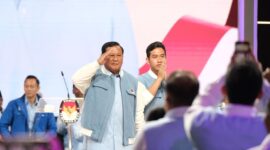 Acara debat kelima Pilpres 2024 yang digelar di Jakarta Convention Center (JCC), Jakarta. (Dok. TKN Prabowo - Gibran)

