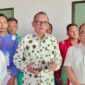 Ketua BNSP Syamsi Hari, bersama peserta sertifikasi welder CPMI tujuan Korea Selatan di LPK Geweld Batam. Sertifikasi yang berlangsung pada 14-16 Juni 2024. (Doc.Ist)
