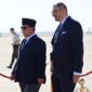 Menteri Pertahanan RI sekaligus presiden terpilih periode 2024-2029 Prabowo Subianto melakukan pertemuan dengan Raja Yordania Abdullah II bin Al-Hussein. (Dok. Tim Media Prabowo)