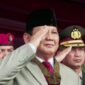Prabowo Subinto hadir HUT Bhayangkara ke-78 yang digelar di Monas, Jakarta, Senin (1/7/2024), yang dibuka oleh Presiden RI Joko Widodo dan dihadiri masyarakat. (Dok Tim Media Prabowo)