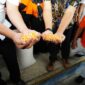 Kepala Bapanas Arief Prasetyo Adi menghadiri kegiatan bertajuk 'Penyerapan Jagung dari Bima dan Dompu Nusa Tenggara Barat (NTB). (Dok. Tim Komunikaai Bapanas)
