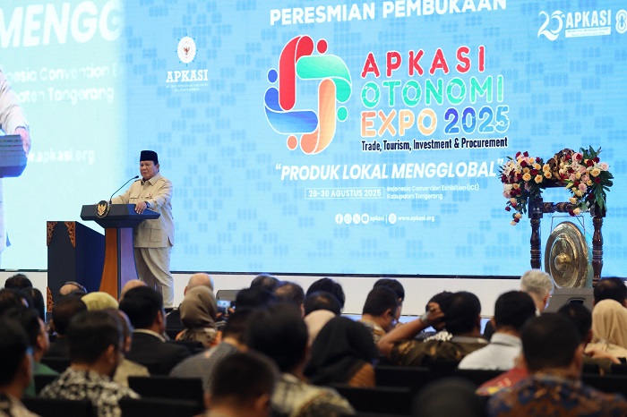 Presiden Prabowo Subianto mengingatkan para pejabat untuk selalu mengingat keluarga agar tidak tergoda melakukan tindakan korupsi. (Facebook.com @Prabowo Subianto)


